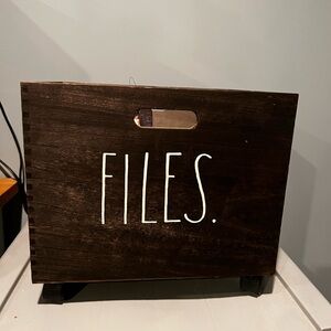 New Rae Dunn file organizer. Still has tags.